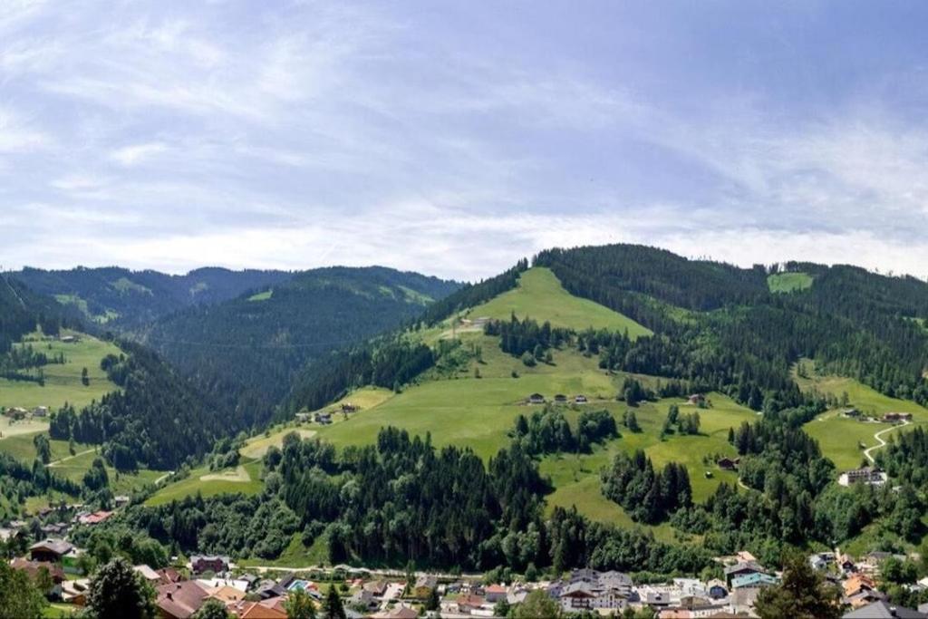 Chalet Ausblicklodge Muhlbach Am Hochkonig Bagian luar foto