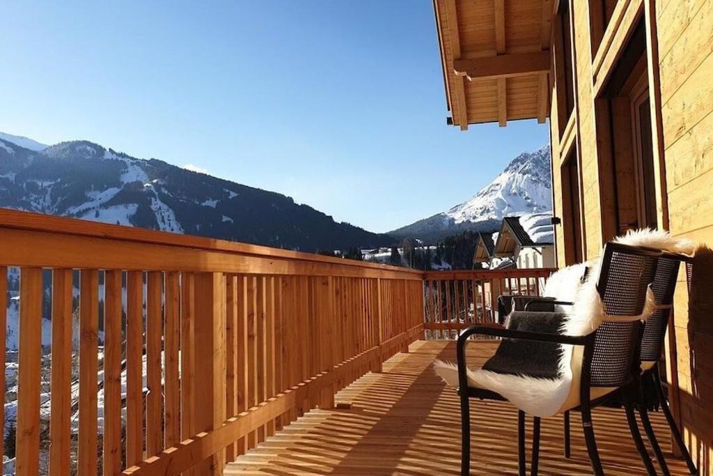 Chalet Ausblicklodge Muhlbach Am Hochkonig Bagian luar foto