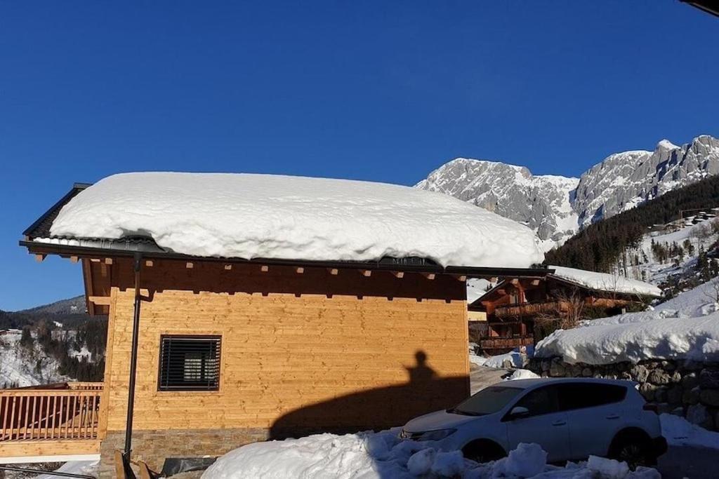 Chalet Ausblicklodge Muhlbach Am Hochkonig Bagian luar foto